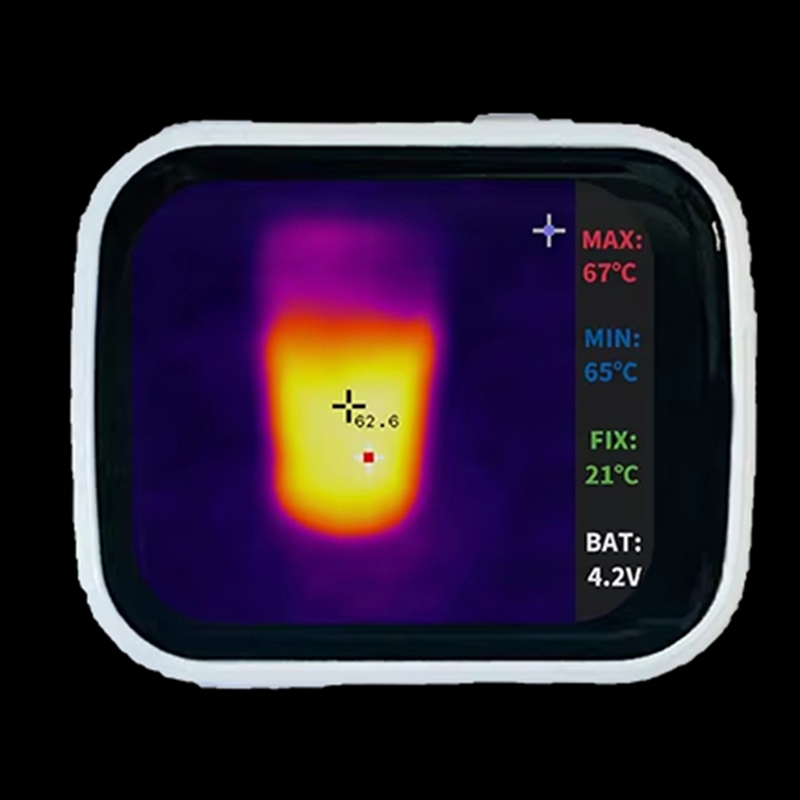 Underfloor Heating Thermal Detector - B62B 미니 휴대용 열화상 카메라, 320x240