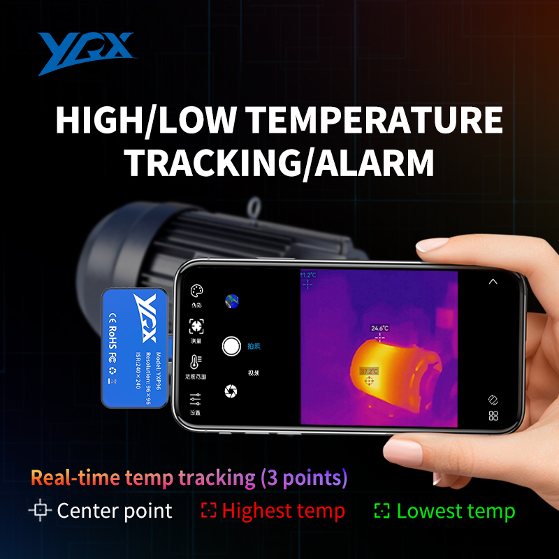 YXP96 안드로이드 USB-C 스마트폰 열화상 카메라 - Nf 521 Thermal Imaging Camera 리뷰 및 가격