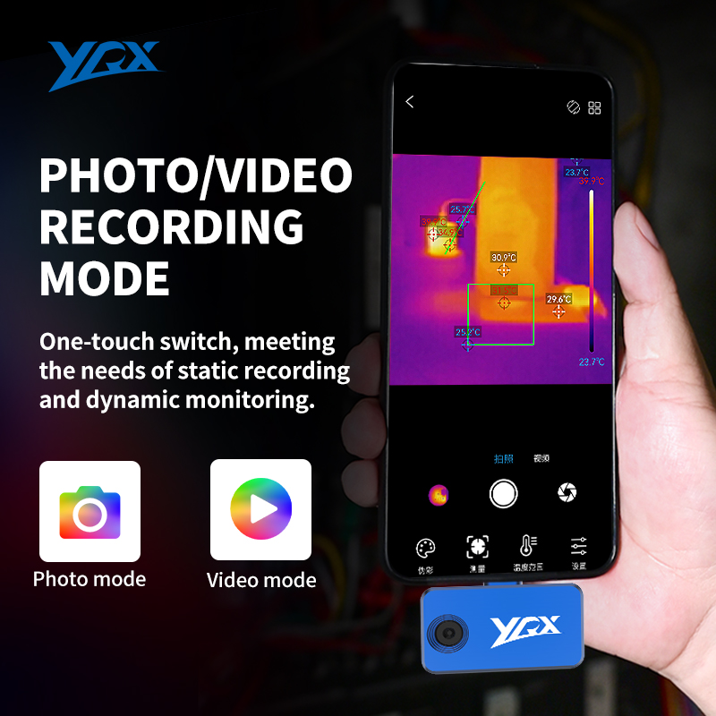 YXP96 안드로이드 USB-C 스마트폰 열화상 카메라 - Nf 521 Thermal Imaging Camera 리뷰 및 가격