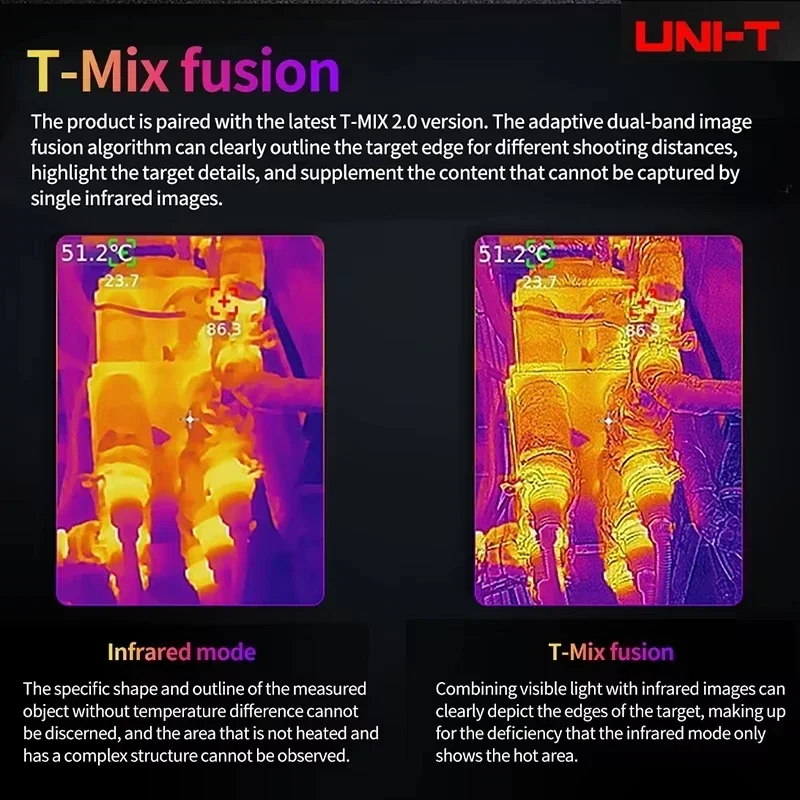 UNI-T UTI260B+ UTI165B+ 휴대용 열화 - Nf 521 Thermal Imaging Camera 리뷰 및 가격
