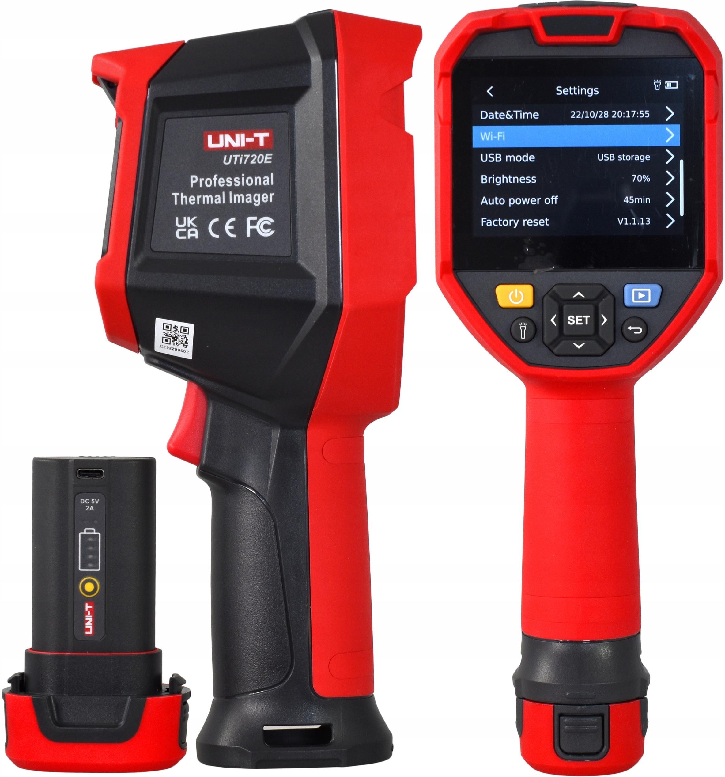 UNI-T UTi720E Wi-Fi 열화상 카메라, 2 - Thermal Imaging Camera 256X192 리뷰 및 가격