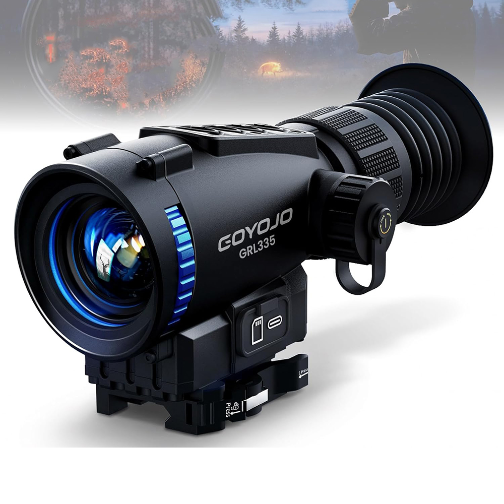 GOYOJO 열화상 조준경, 384x288 해상도, 1 - Hunting Thermal Imaging Scope 리뷰 및 가격