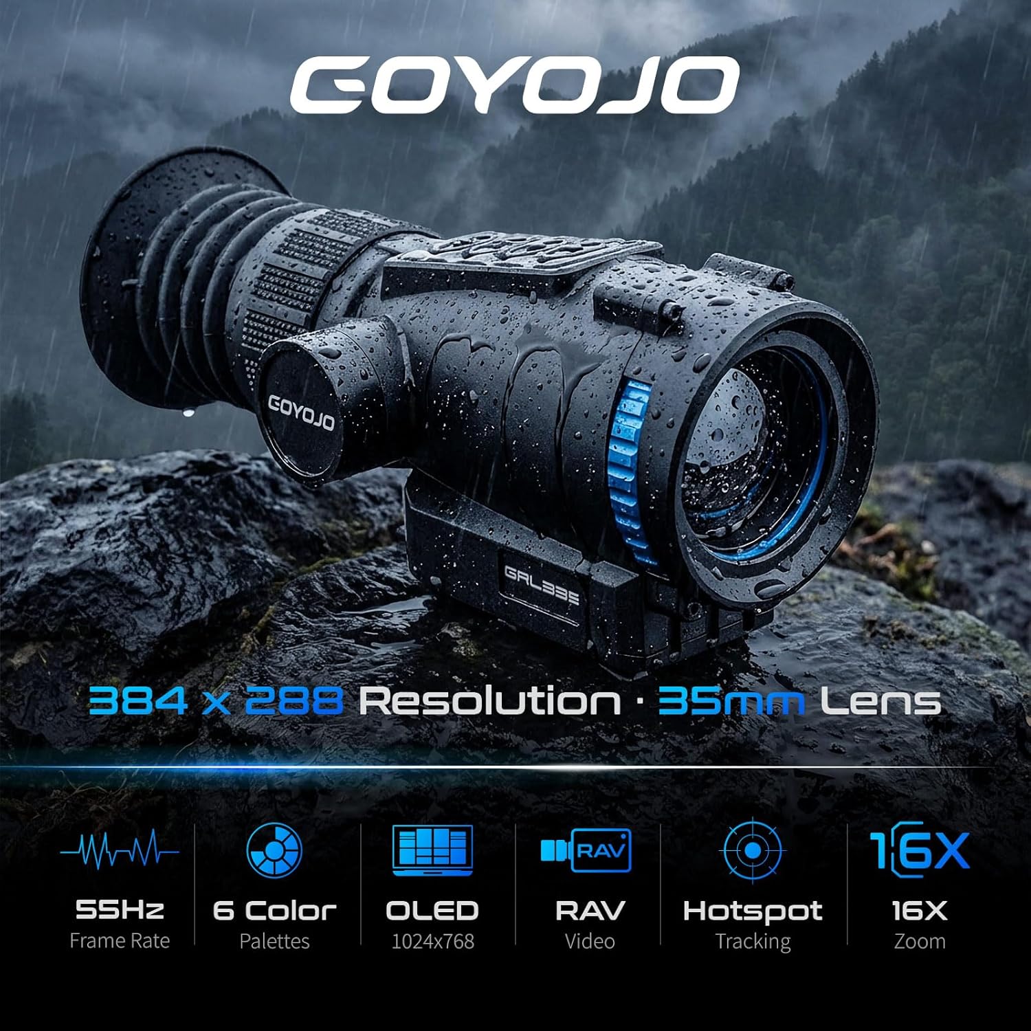 GOYOJO 열화상 조준경, 384x288 해상도, 1 - Hunting Thermal Imaging Scope 리뷰 및 가격
